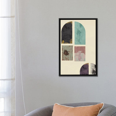 « old window », impression sur toile tendue