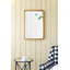 Miroir rectangulaire en bois, décoration murale maison de campagne