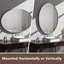 Oval Mirror Bathroom Vanity Mirror-552513607-552513604