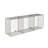 Dickens Metal Wall Organizer with Wall Baskets