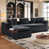Black Chenille