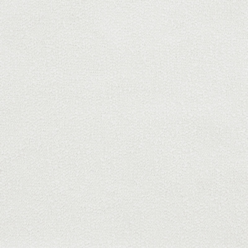 Canapé modulaire rembourré ivoire 6 pièces Keyes Boucle, Polyester blanc