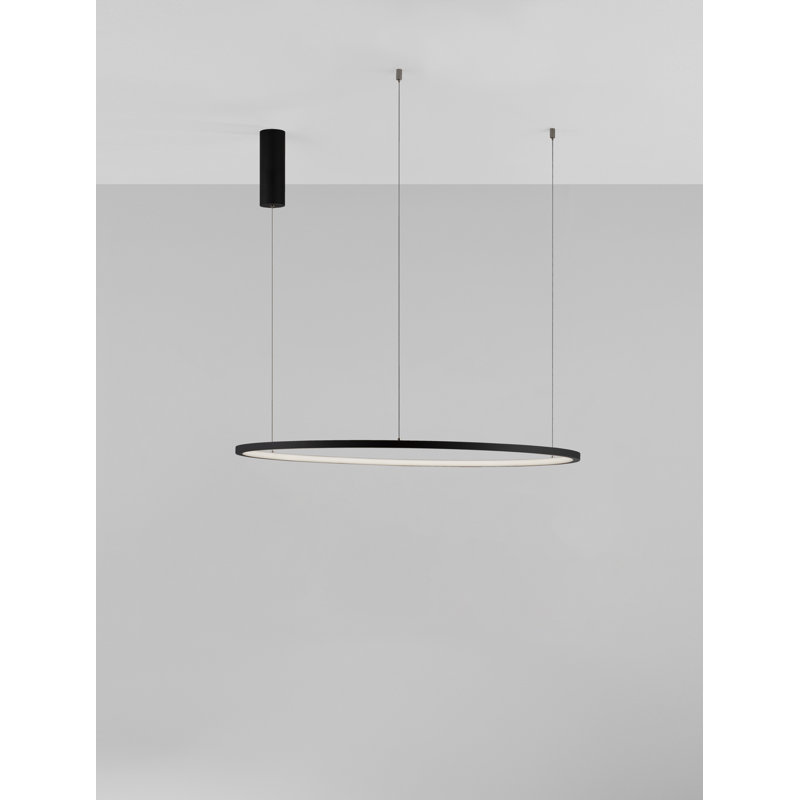 1 - Light Black LED Unique/Statement Pendant
