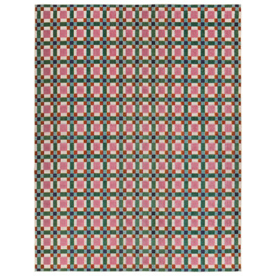 Lindsey Geometric Multicolor Area Rug