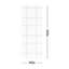 Ensemble de 6 serviettes de cuisine gaufrées Martha Stewart, lin, 16 po x 28 po-83966974