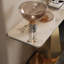 Console légère en métal de style luxueux.-1427637965