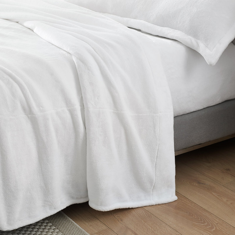Other Items Coma Inducer Fleece Sheet Set, White, Cal.King Sheet Set + Fitted Sheet+2 Pillowcases
