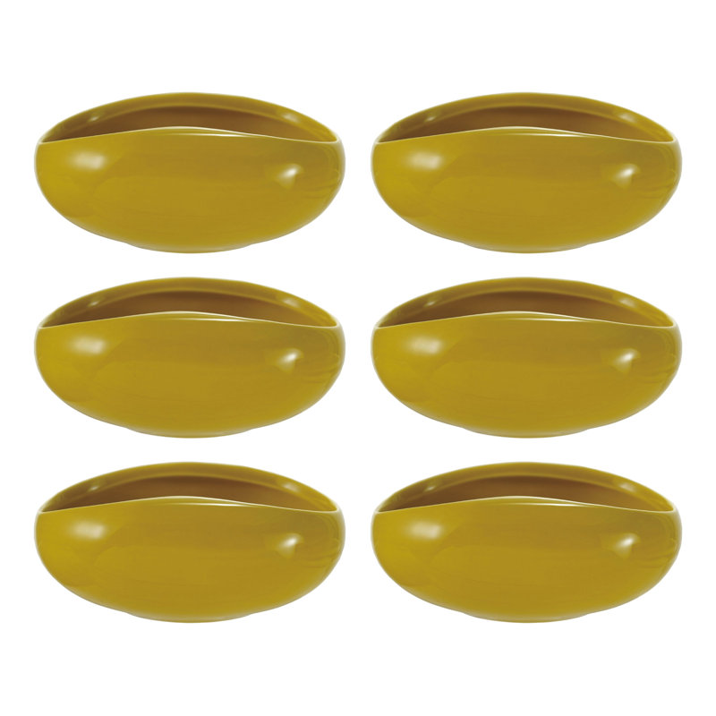 Bols ovales en grès biologique