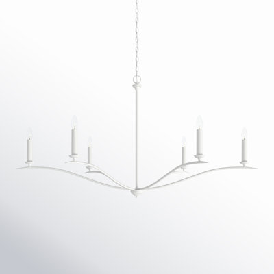 Ensley 6 - Light Dimmable Chandelier