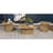 Exeter Mango Square 3-Piece Coffee Table Set