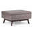 Similicuir gris taupe vieillie