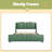 Modern Bed Frame With Wingback Head Board-1437010703-1437010700