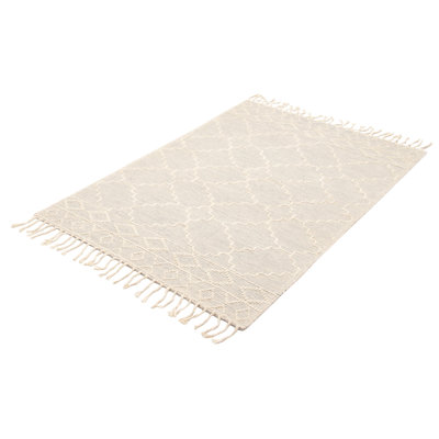 Tapis crème Sienna 5 pi 1 po x 7 pi 5 po