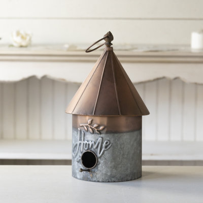 METAL BIRDHOUSE "MAISON"