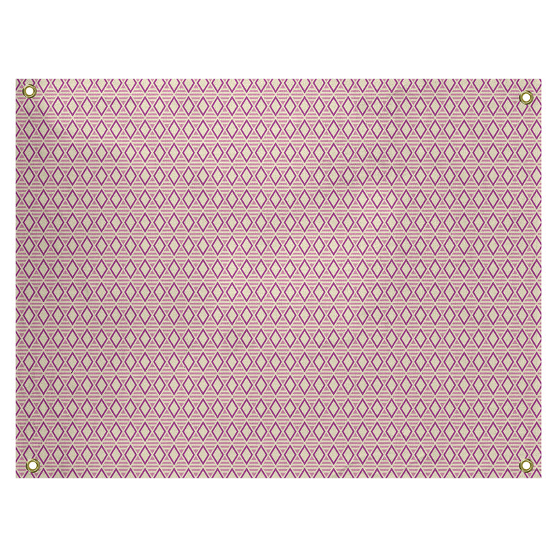 Tapisserie katelyn elizabeth à carreaux géométriques Avicia, H 27,5 po x l 37,5 po, Intérieur