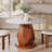 Round Geometric Pedestal Dining Table For 2/4, Durable Kitchen Dining Table With Stong Stability-852809958-852429308