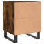 Makram 40cm W Iron Bedside Table-1725824531