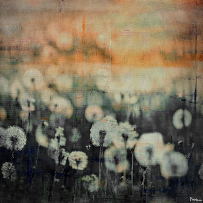 « dandy », impression sur toile tendue, H 48 po x l 48 po x P 1,5 po