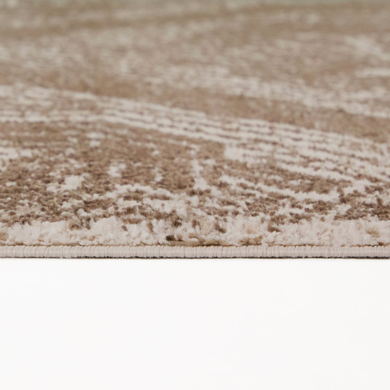 Harada Beige Southwestern Medallion Area Rug, 5'3" x 7'