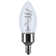 4 Watt LED - Reminiscent - Flex Grey Coil Filament - B11 - Candelabra Base - 2700K CCT - Clear - 120 Volt