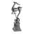Elegant Decorative Object, Silver Color, 5.9 x 22.4 x 8.3 inches | 100% Polyester Material | Perfect for Home Décor, Living Room Accent, or Office Styling | Stylish and Versatile Design for Any Space-1381986724