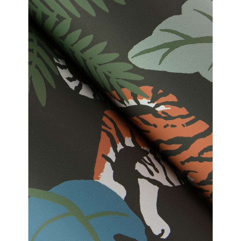 Papier peint Caspian Marine Jungle Prowl, Gris