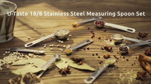 U-Taste Stainless Steel Measuring Spoon Set