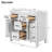 18'' Single Bathroom Vanity with Ceramic Top