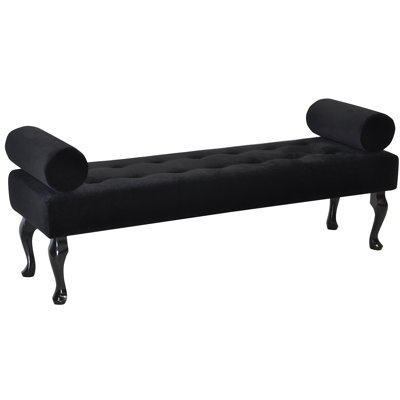 Glamour Velvet Upholstered Bench