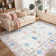 Guilhermina Washable Oushak Runner, Non Slip Area Rug for Bedroom, Floral Boho Runners Vintage Mat