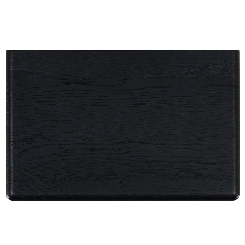 Table de chevet 2 tiroirs Alanna, Black