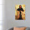 Elle parle - Giclée sur toile tendue avec châssis