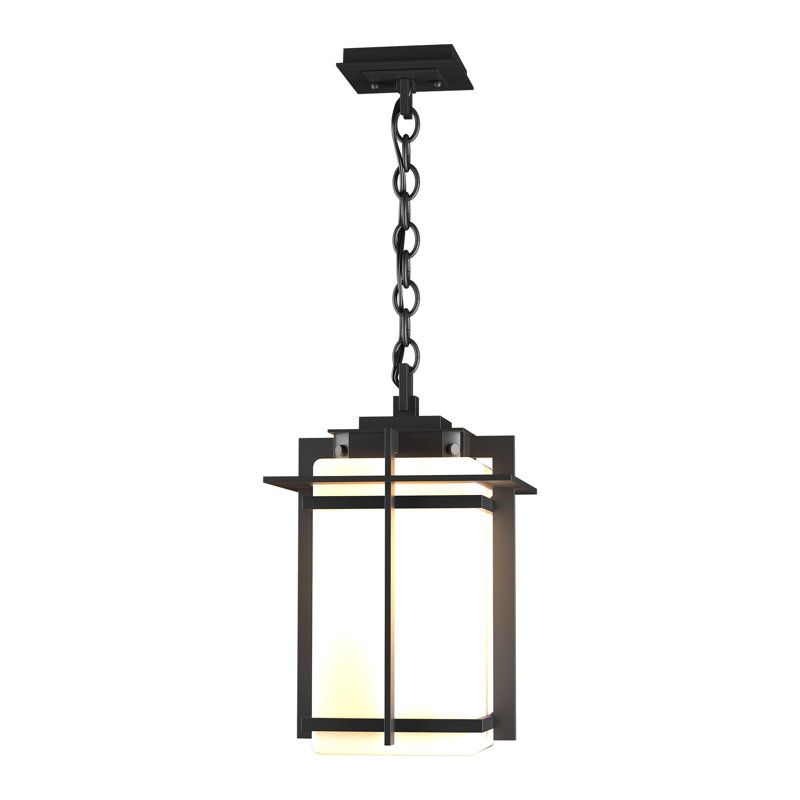 Luminaire suspendu d'extérieur Tourou, Noir