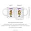 Tasse personnalisée en chocolat pour enfants au lait chaud, costume d'Halloween, paquet de 1-660662816