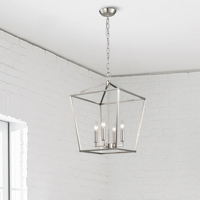 Luminaire suspendu géométrique à 4 lumières Aspen