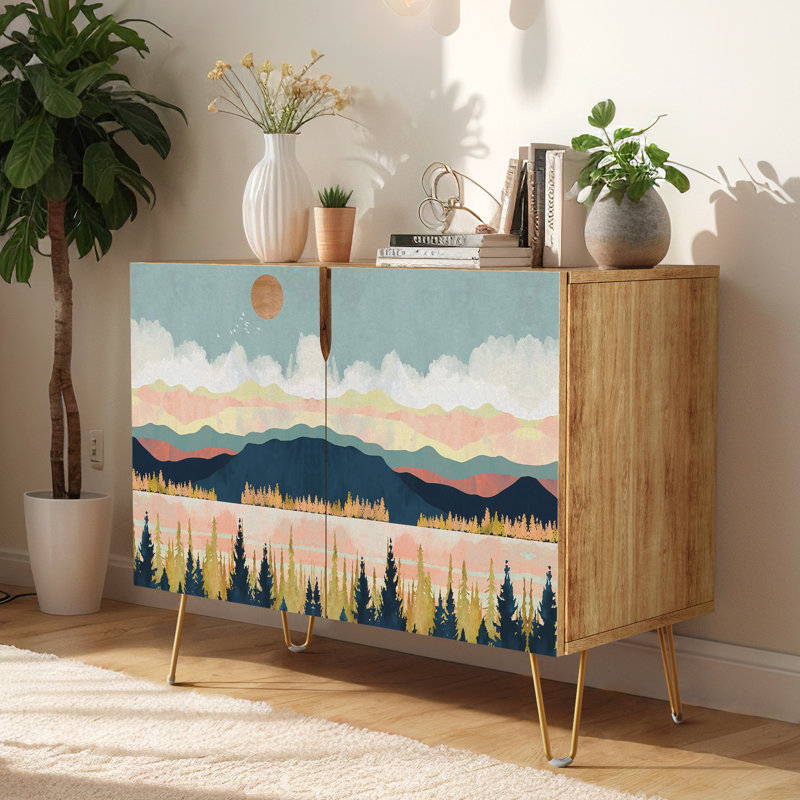 35'' Sideboard, Mountain Forest Green