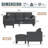 Harkeerat 78" Upholstered Sofa Couch-1065054577