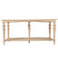 Nirvana 76.63" Solid Wood Console Table