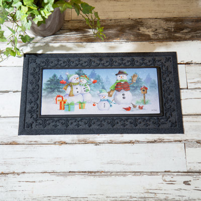Tapis Snowman Family Sassafras
