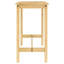 Adalinna 112cm Solid Wood Bar Set-52374380