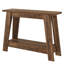Console à pieds triangulaires en bois