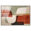 «Rust Forms III», reproduction d'art acrylique encadrée par Art Remedy, cadre argenté, 24 x 16-822697517-822943585