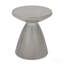 Table d'appoint d'extérieur en béton léger