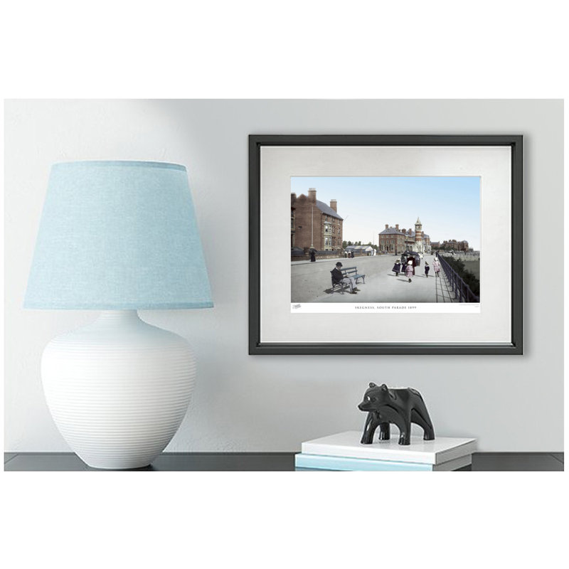 Skegness, South Parade 1899 - Single Picture Frame Print, 31.5cm H x 38.8cm W x 2.3cm D