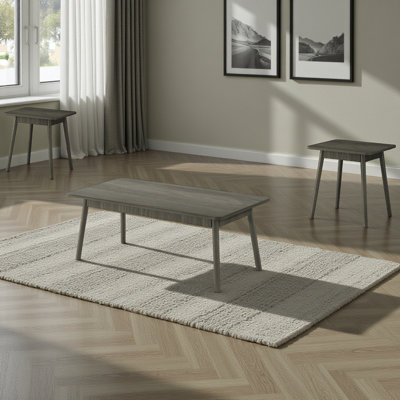 Ensemble de table moderne 3 pièces Asal