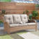Carolina 75'' Polyethylene (PE) Wicker Outdoor Patio Sofa