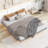 Floating Bed With LED Lights Underneath-264846634