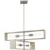 Brushed Nickel/Gray Washed Oak