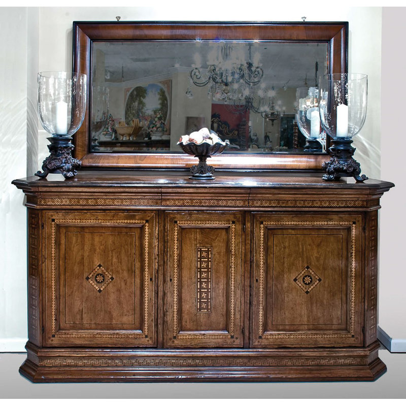 Miroir d’appoint biseauté rustique