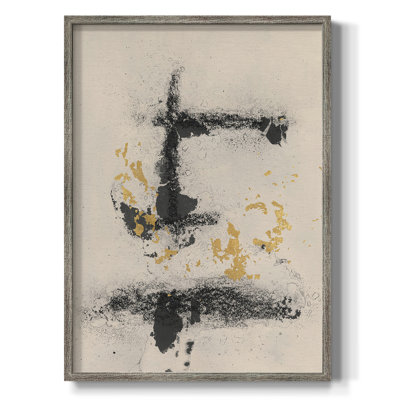 Charcoal Remnants II, reproduction encadrée - bois massif